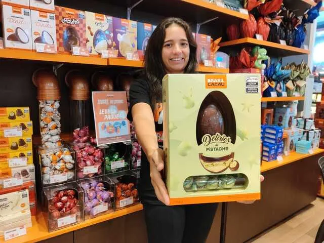 Mesmo com alta no cacau, Pistache conquista consumidores nesta Páscoa