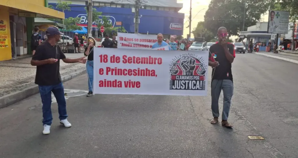 Rodoviários realizam manifestação por direitos trabalhistas