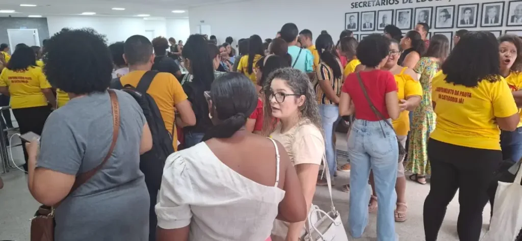 Paralisação de professores na Seduc