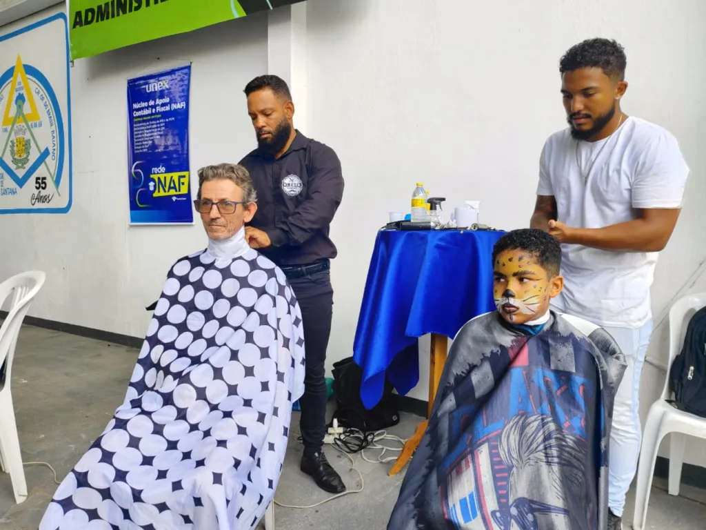 Serviço de corte de cabelo