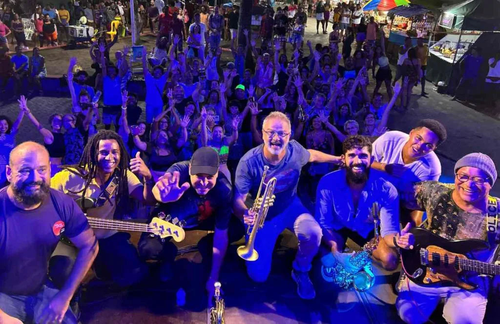Itacaré recebe projeto Música na Árvore Solar Instrumental com shows gratuitos e energia limpa, de 18 a 20 de abril