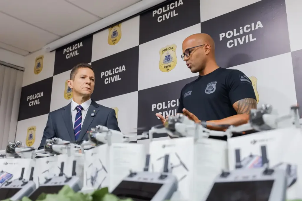 Polícia Civil ganha drones
