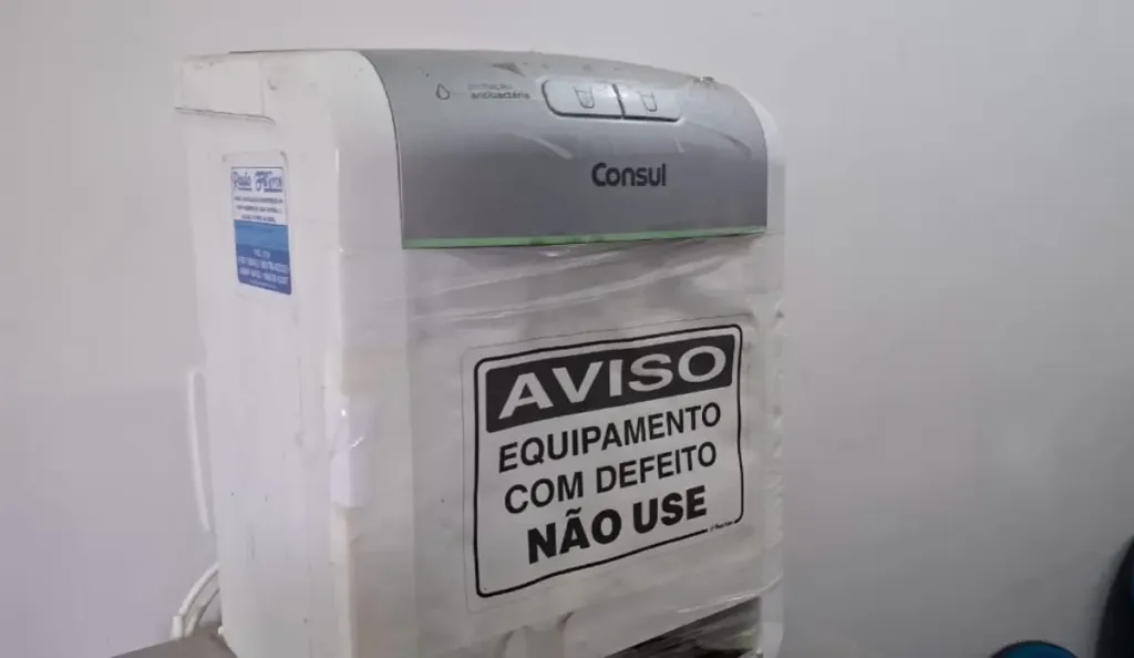 Pessoas aglomeram na Secretaria de Saúde para conseguir Transporte Fora do Domicílio