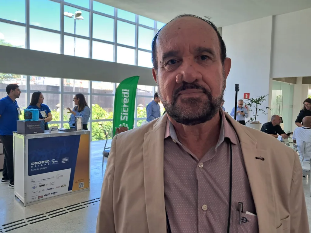 Getúlio Andrade, presidente do Sindicato de Hotéis, Restaurantes, Bares e Similares de Feira de Santana