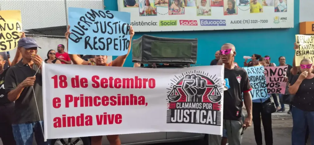 Rodoviários realizam manifestação por direitos trabalhistas