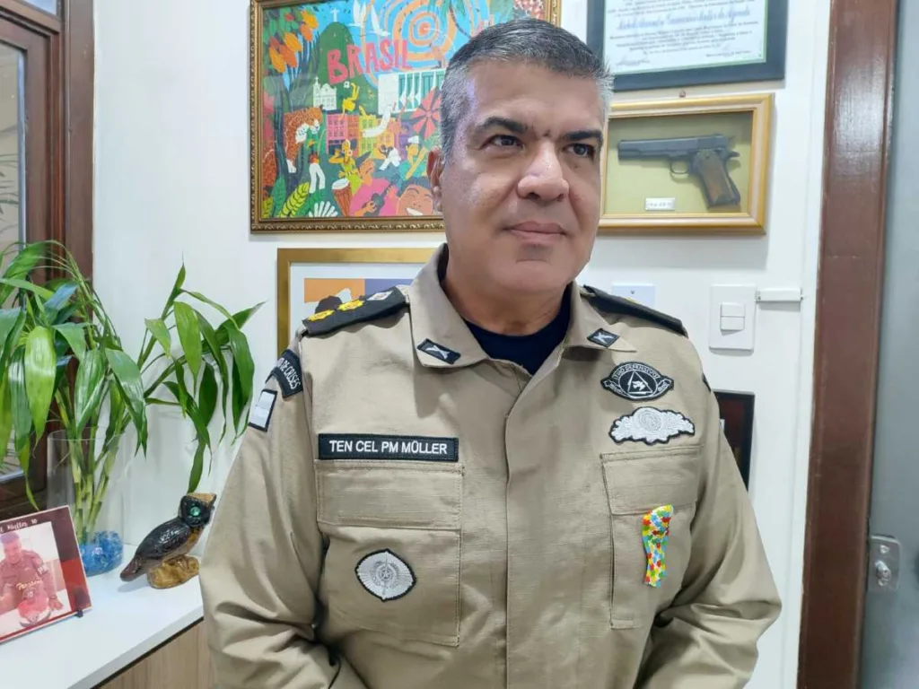 Tenente coronel da Polícia Militar, Michel Müller fala sobre redução de homicídios