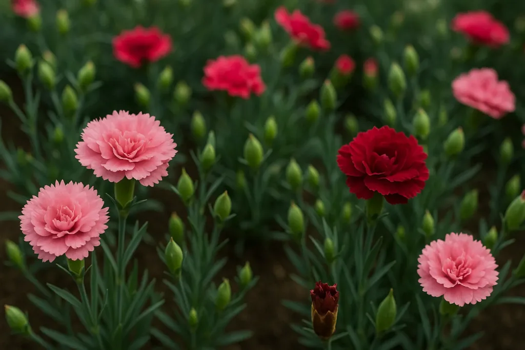 4 formas de manter cravos saudáveis e cheios de flores por mais tempo