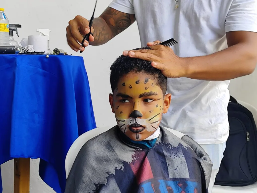 Serviço de corte de cabelo