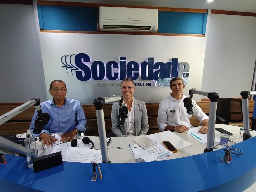 Bruno Monteiro, secretário de Cultura (Esq.) e Marcelo Werner, secretário de Segurança Pública (Dir.)