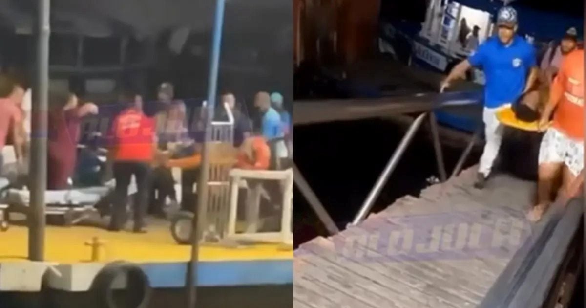 Acidente em Morro de São Paulo