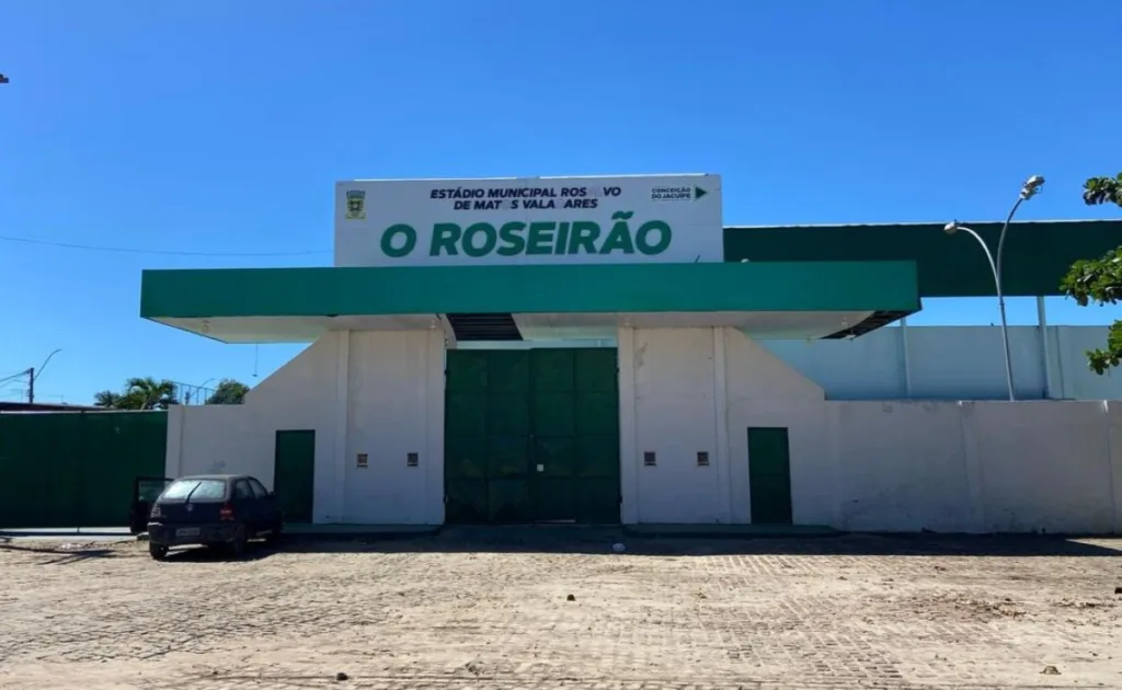 Estádio Municipal Rosalvo de Matos Valadares (O roseirão) em Conceição do Jacuípe