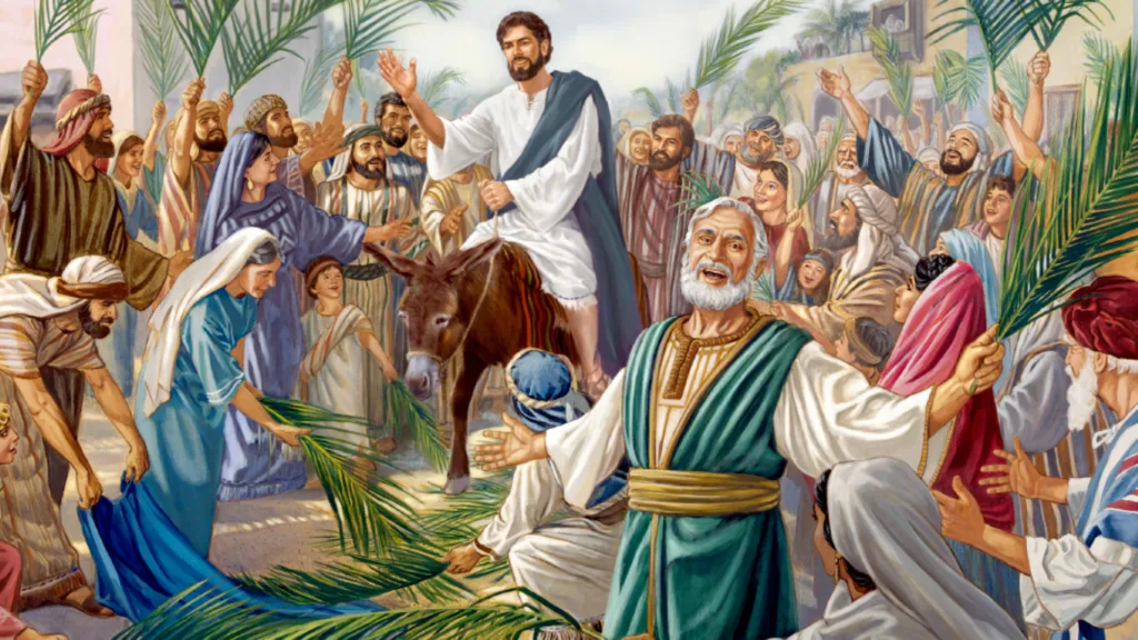 Jesus Cristo Domingo de Ramos Semana Santa