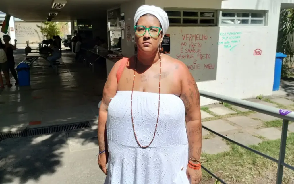 Mobilização sobre o caso de feminicídio Thainara dos Santos - Itamara dos Santos