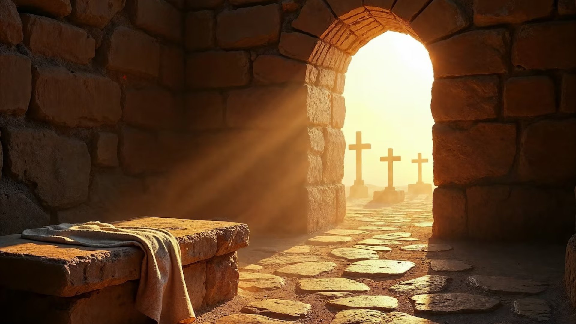túmulo vazio Jesus Cristo Semana Santa