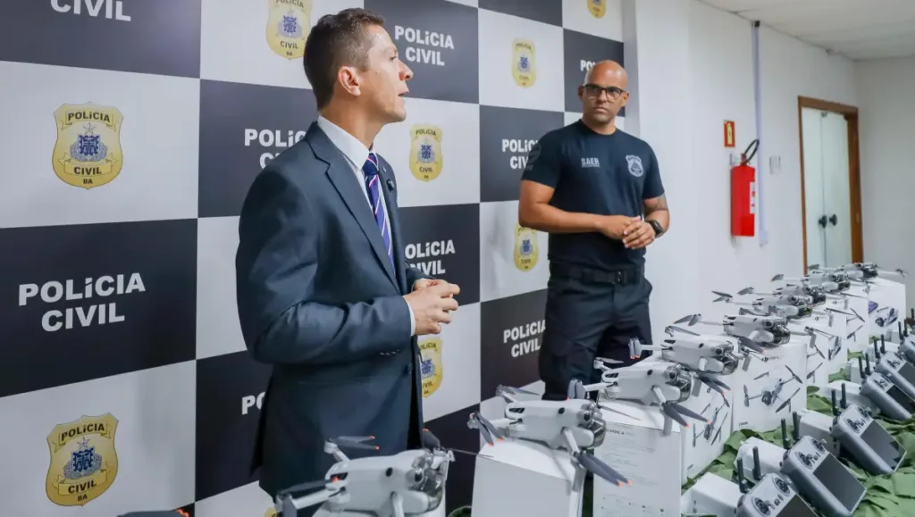 Polícia Civil ganha drones