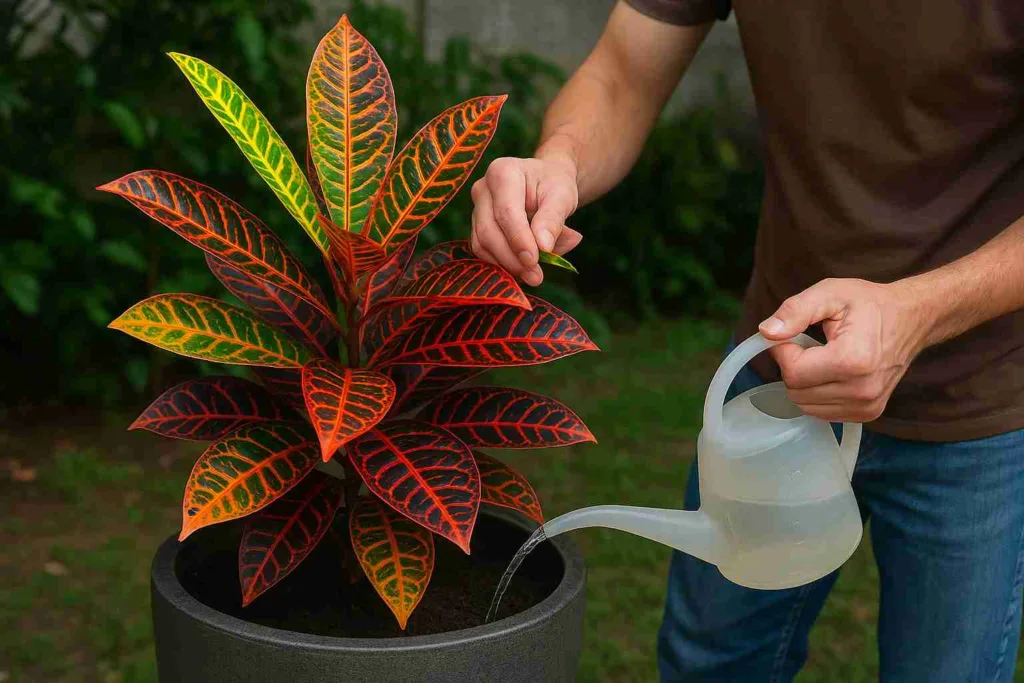 Como fazer seu cróton crescer com cores vivas e intensas
