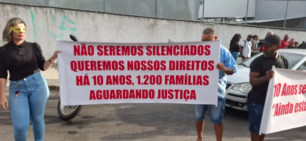 Rodoviários realizam manifestação por direitos trabalhistas