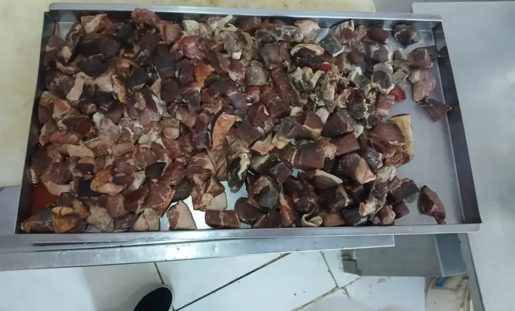 carnes impróprias