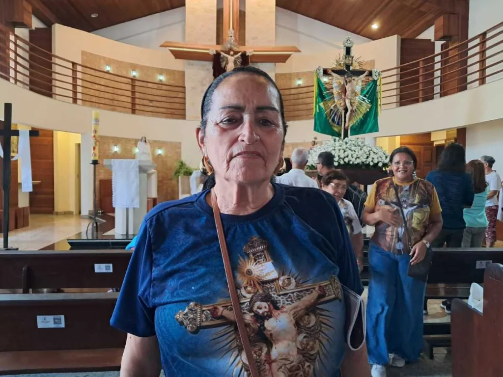Laudiceia Moraes - Missa da visita da Imagem Peregrina do Senhor do Bonfim em Feira de Santana (Alto do Cruzeiro)