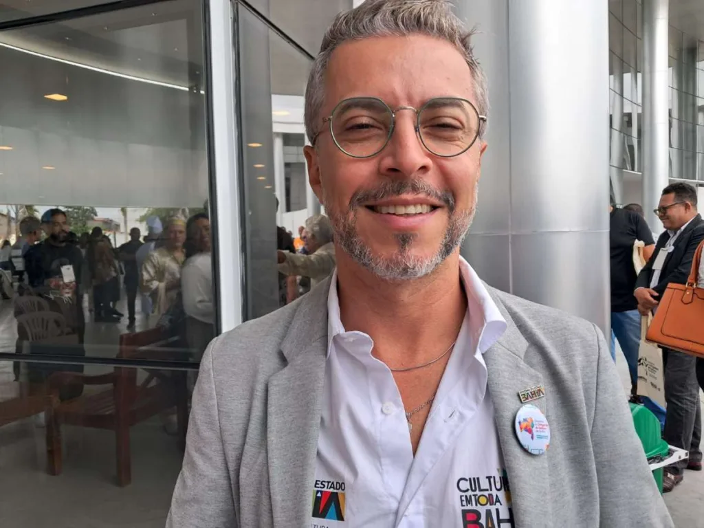 secretário estadual de Cultura, Bruno Monteiro