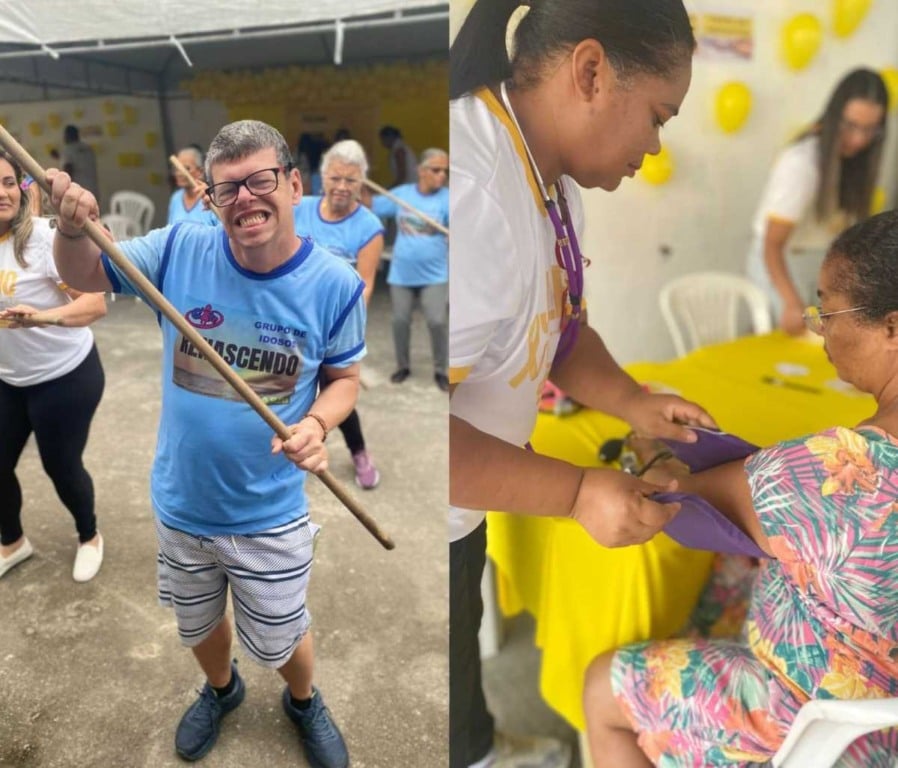 Ação de prevenção, controle e prevenção das hepatites virais - Julho Amarelo no bairro Caseb