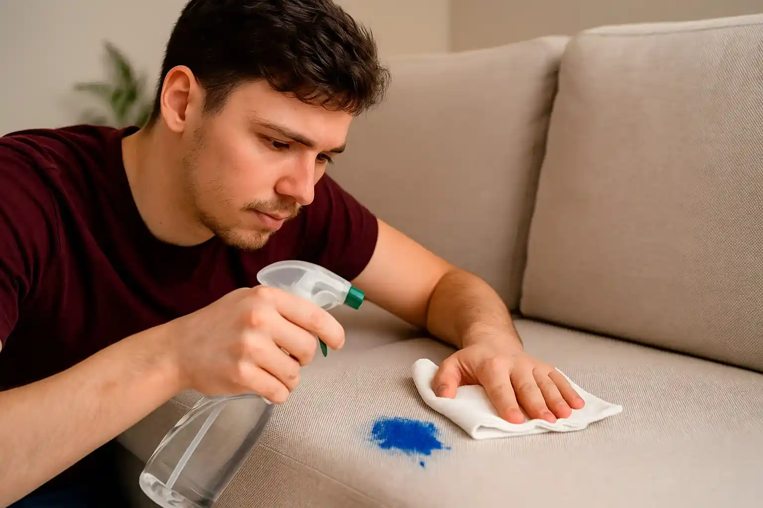 4 formas de tirar manchas de tinta de estofados