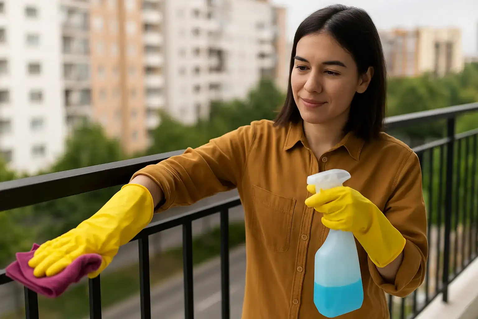 6 truques para limpar grades da varanda sem esforço