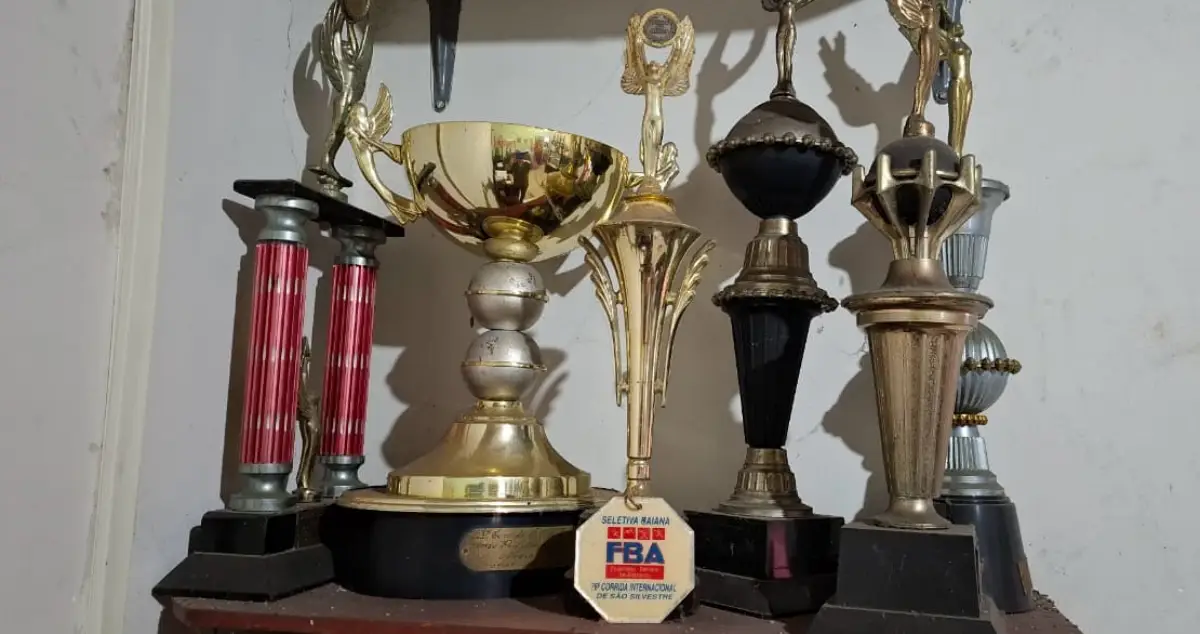 Antônio Carlos Rocha do atletismo de Feira