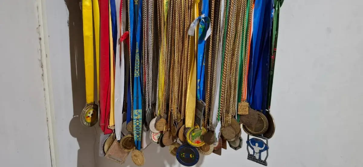 Antônio Carlos Rocha do atletismo de Feira