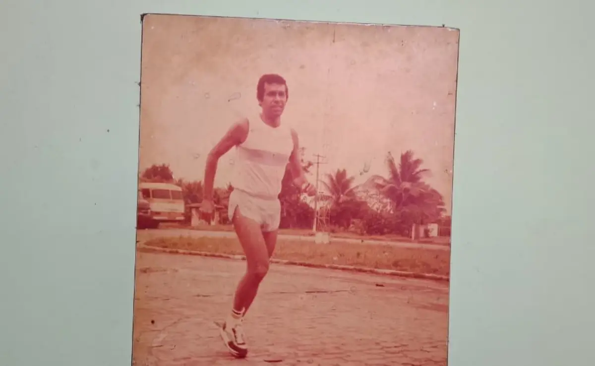 Antônio Carlos Rocha do atletismo de Feira