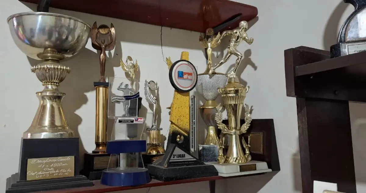 Antônio Carlos Rocha do atletismo de Feira