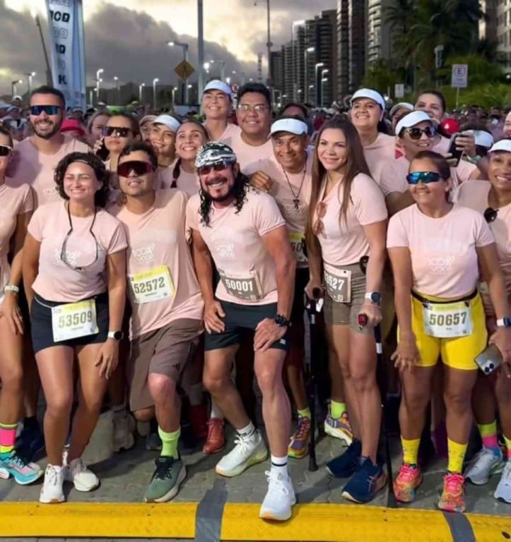Bell Marques passa mal durante corrida em Fortaleza