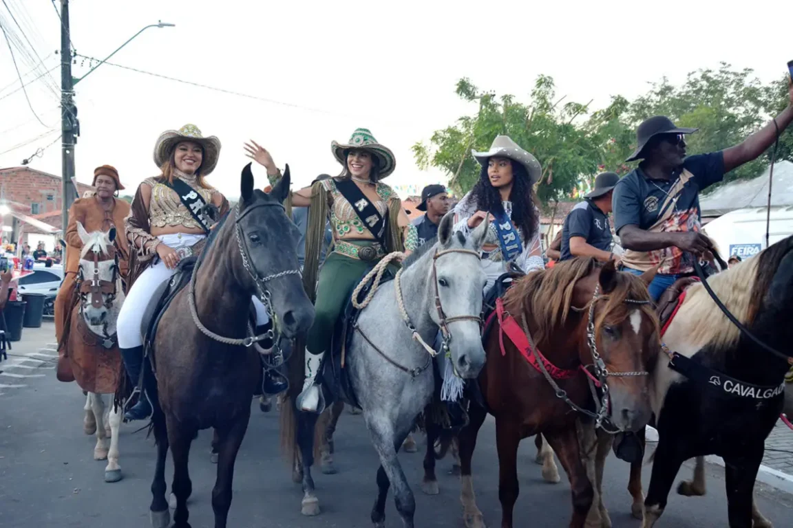 Festa do Vaqueiro em Ipuaçu - Cavalgada