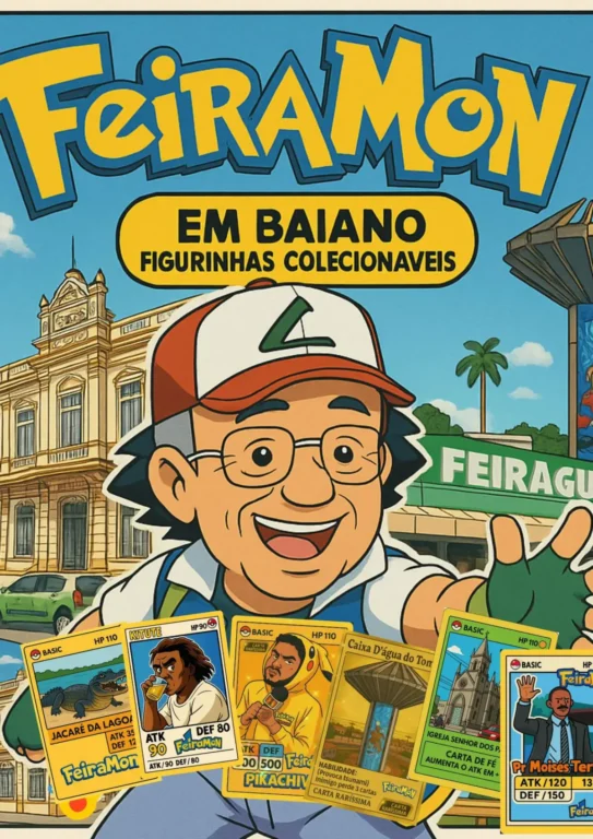 FeiraMon - album de figurinhas feirense