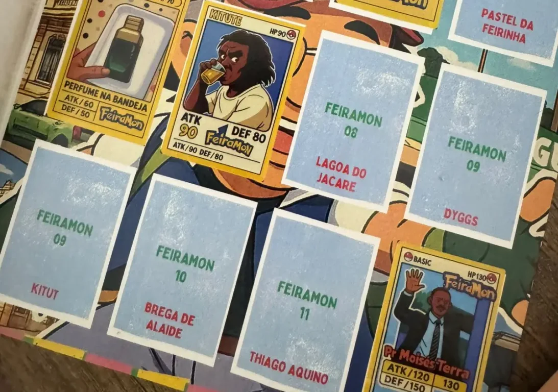 FeiraMon - album de figurinhas feirense