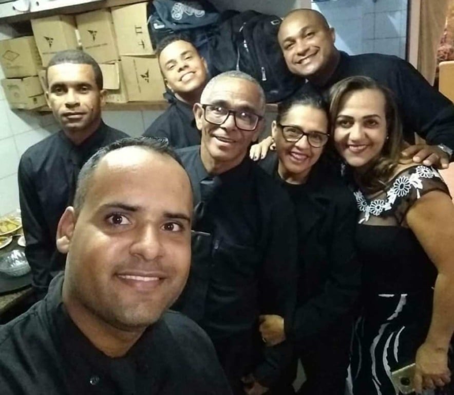 Garçom - Dia do Garçom - João Garçom - foto - Arquivo Pessoal ---