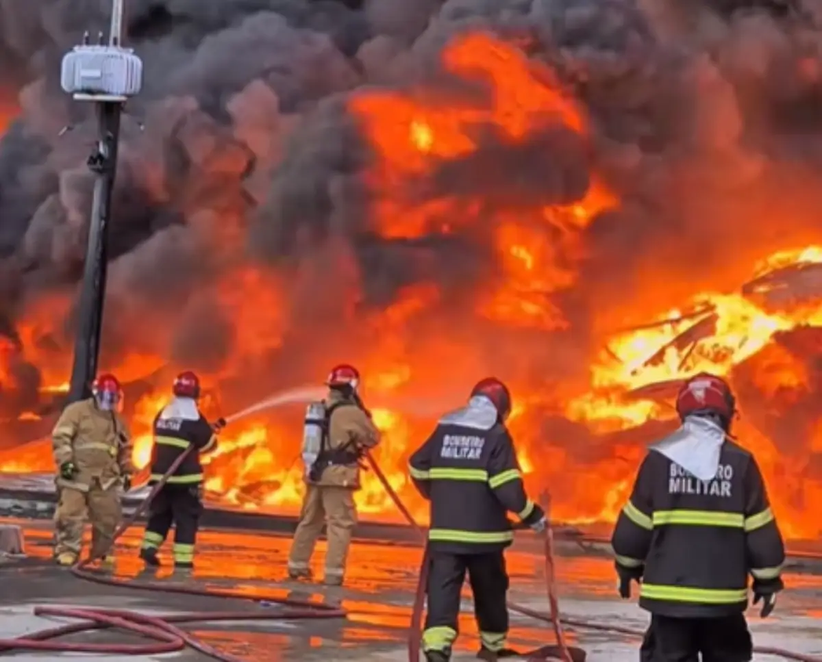 Incêndio em Manaus