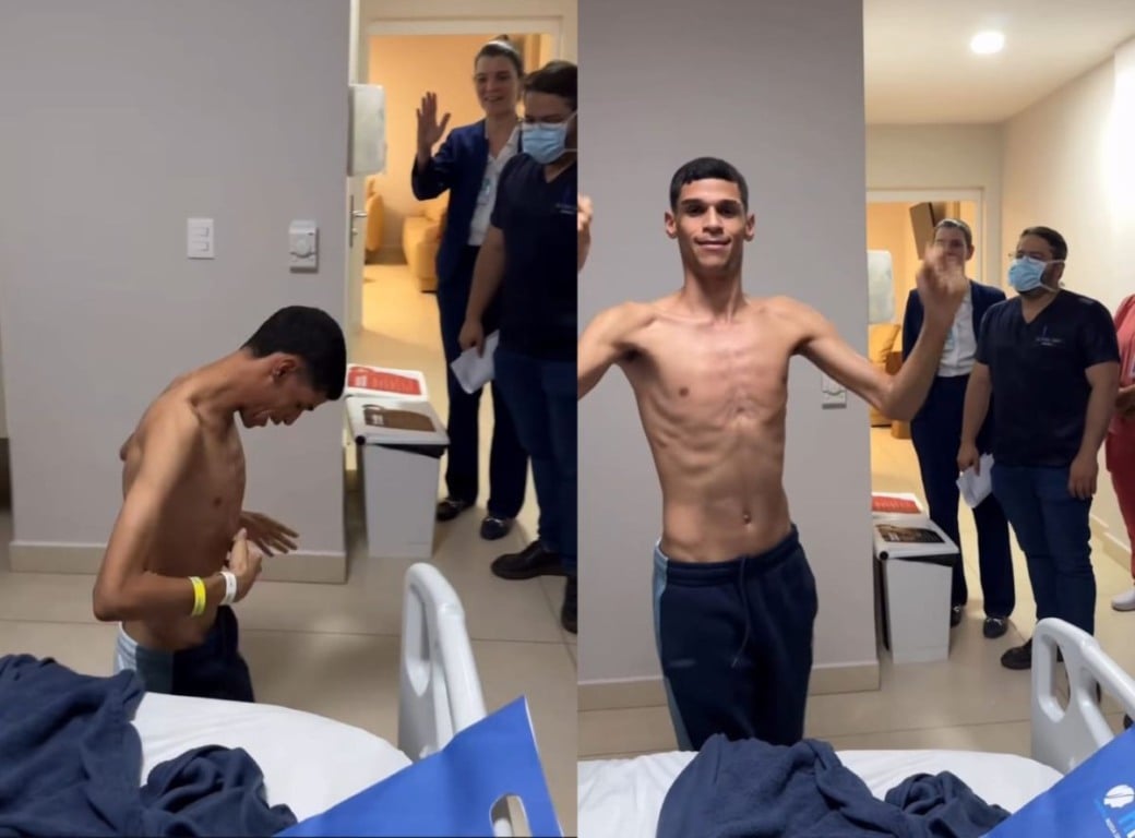 Luva de Pedreiro comemora alta após internação médica