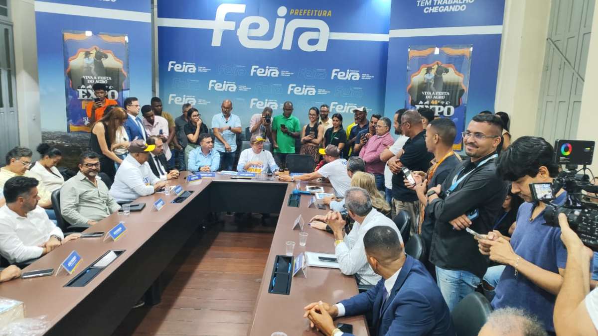 Prefeito anuncia novidades para a Expofeira 2025 e melhorias no transporte público