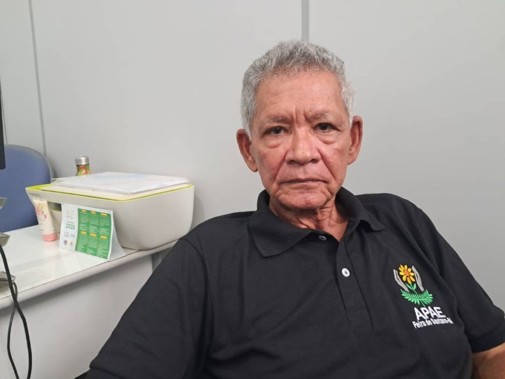 Presidente da Apae - Seu Liu - Elivaldo - Dia dos Pais - Foto - Ney Silva - Acorda Cidade