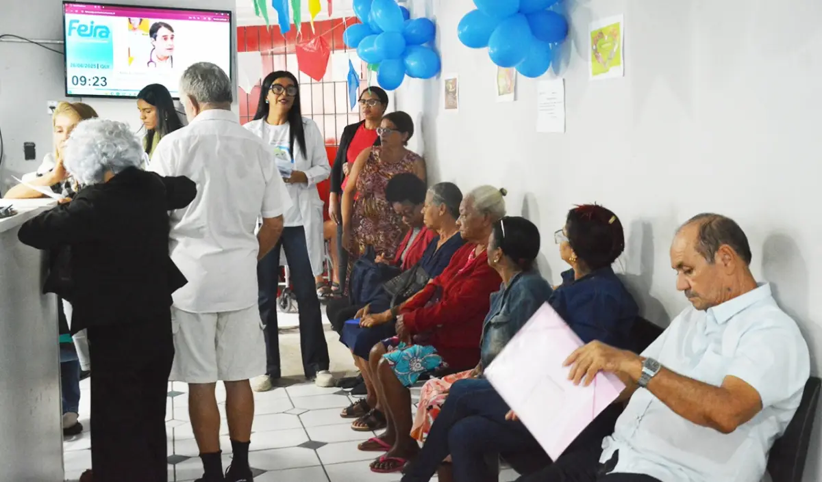 Unidade de saúde de Feira atendimento