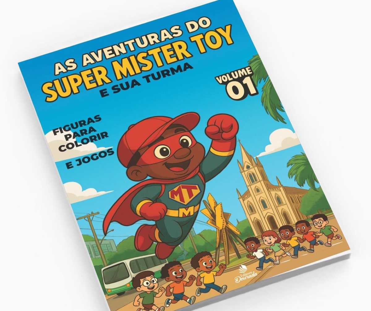 Pedagogo de Feira de Santana lança livro infantil e realiza ação beneficente para ajudar crianças carentes