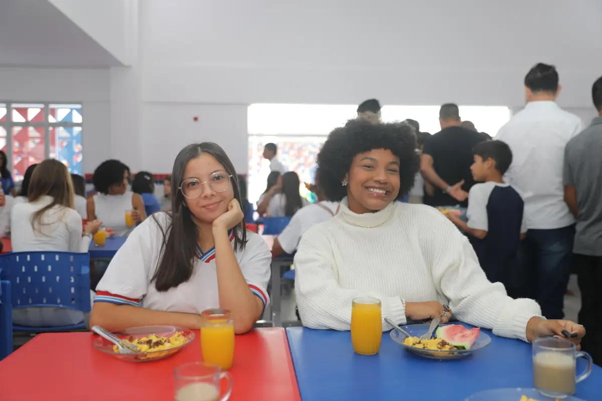 alimentação nas escolas da rede estadual de ensino