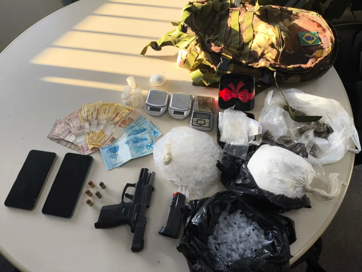 apreensão no bairro Conceição em Feira de Santana