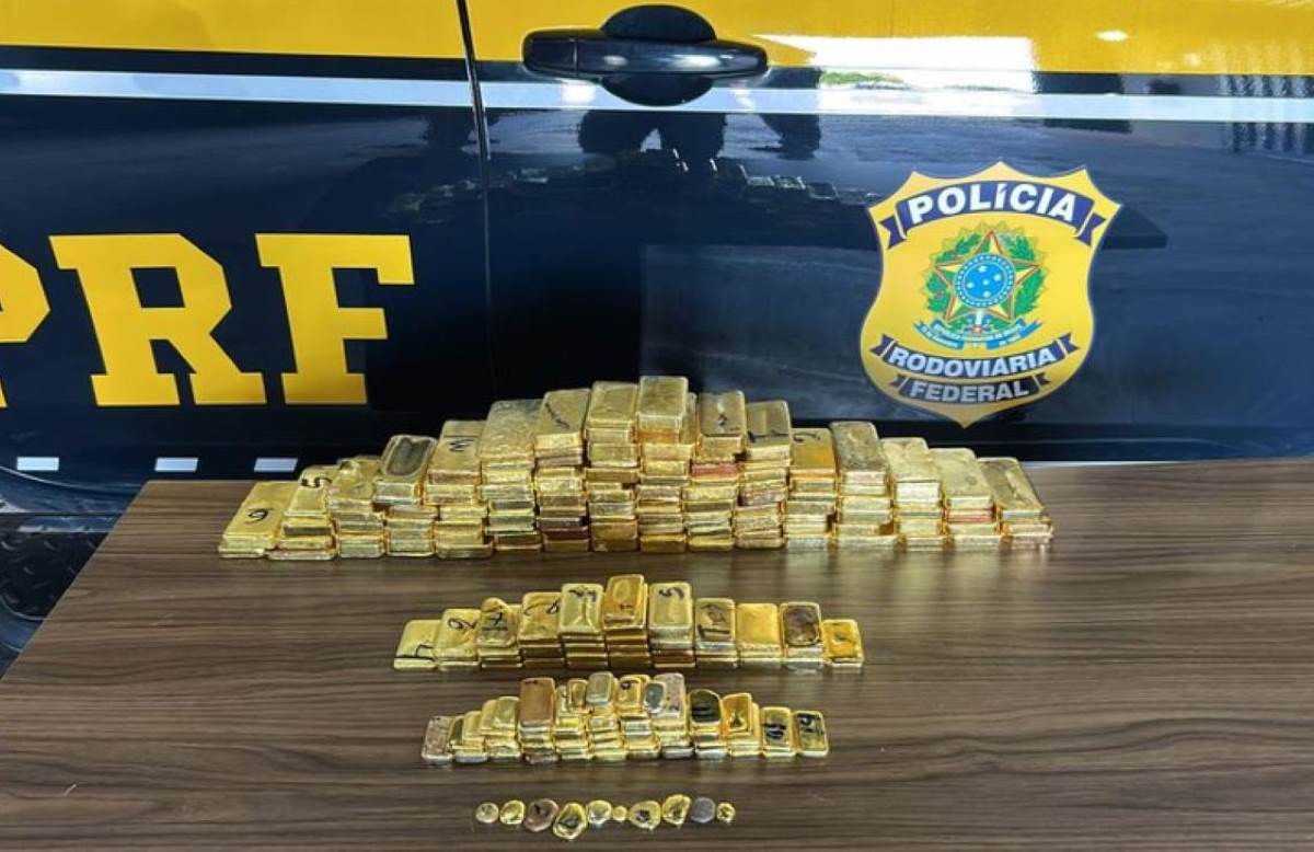 103 kg de ouro irregular foram apreendidos em Roraima