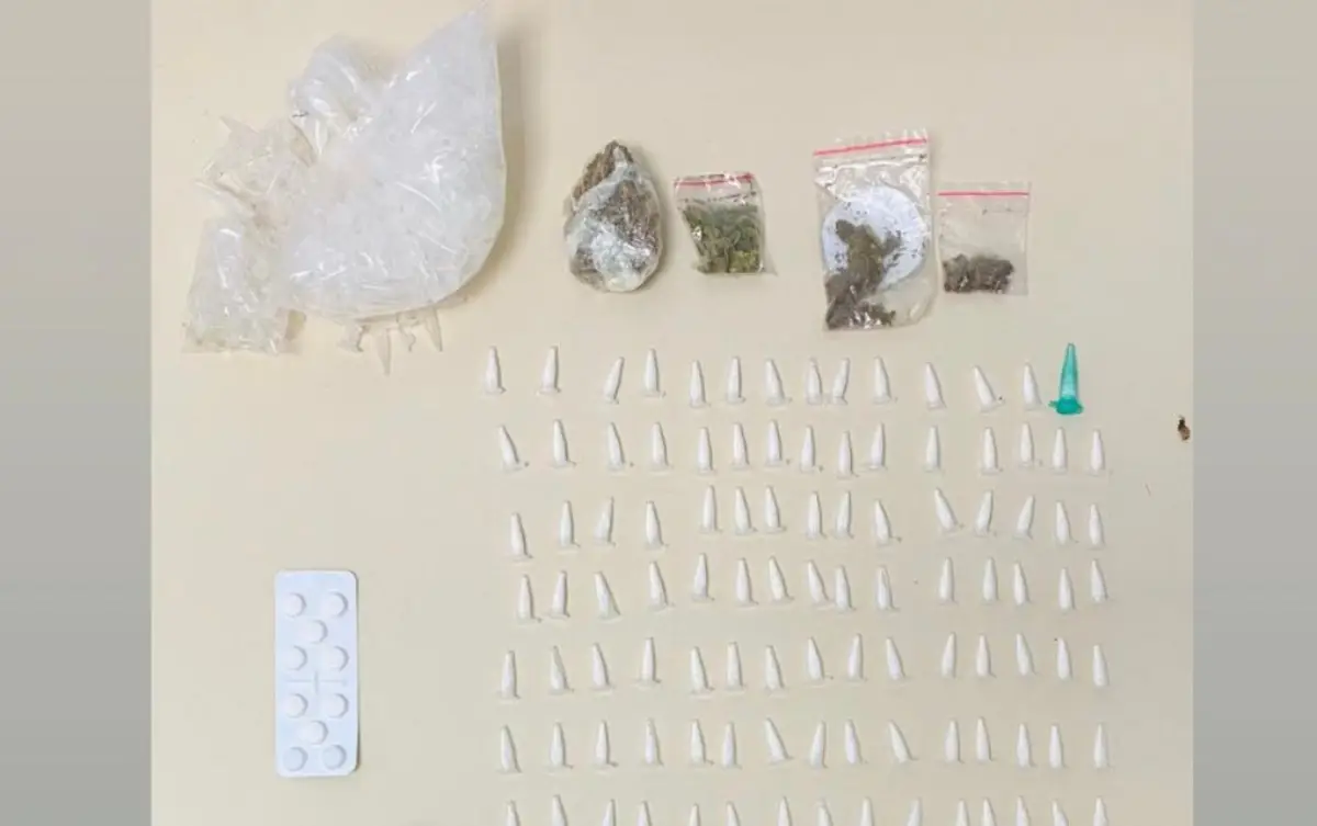 apreensão de arma e drogas em Feira de Santana