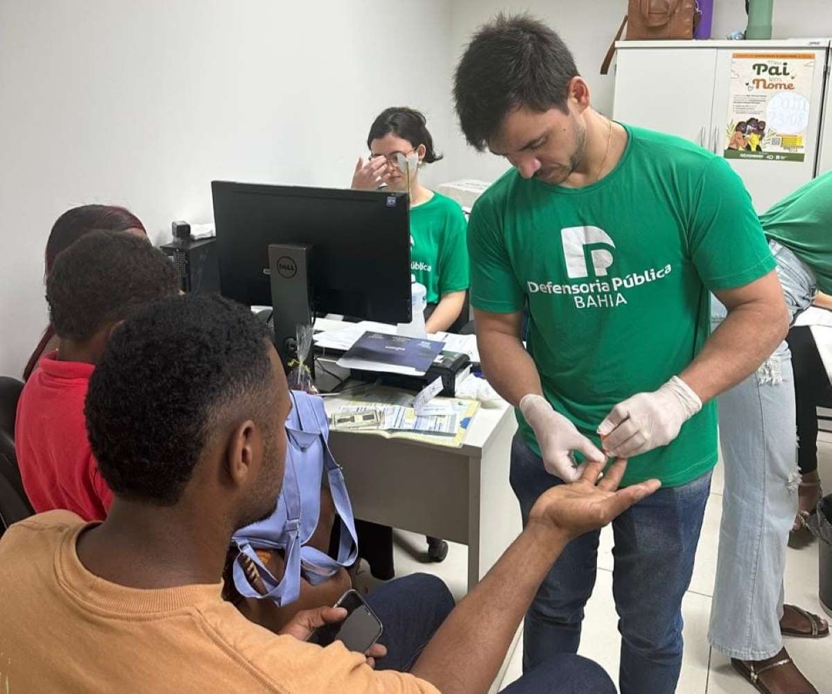Defensoria Pública realiza mutirão para reconhecimento de paternidade em Feira de Santana