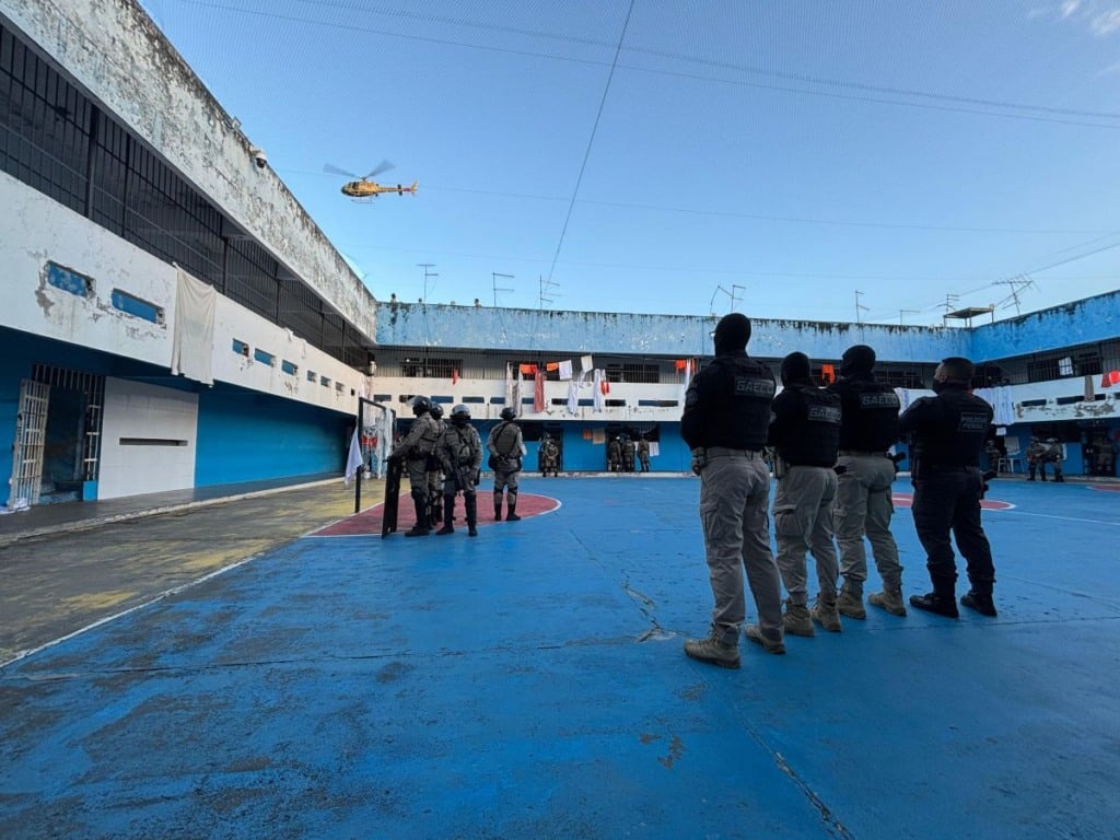 operação no Conjunto Penal de Itabuna