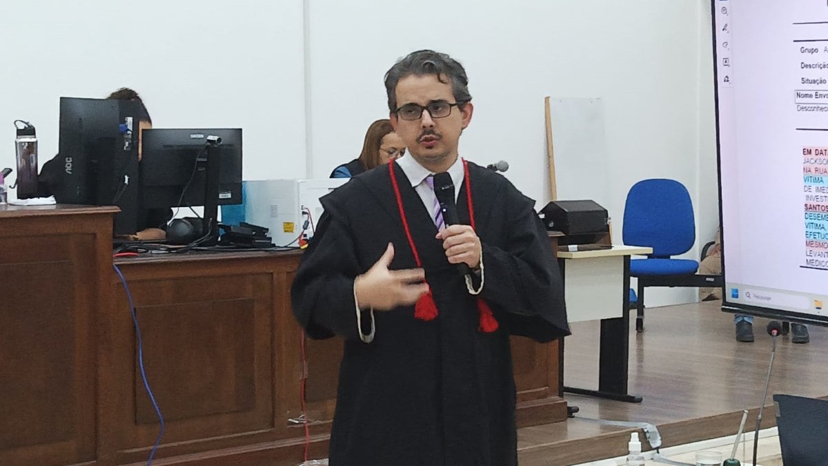 Promotor Vitor Matias - juri sobre o assassinato do Sargento do exército, Fabrício da Silva Santos