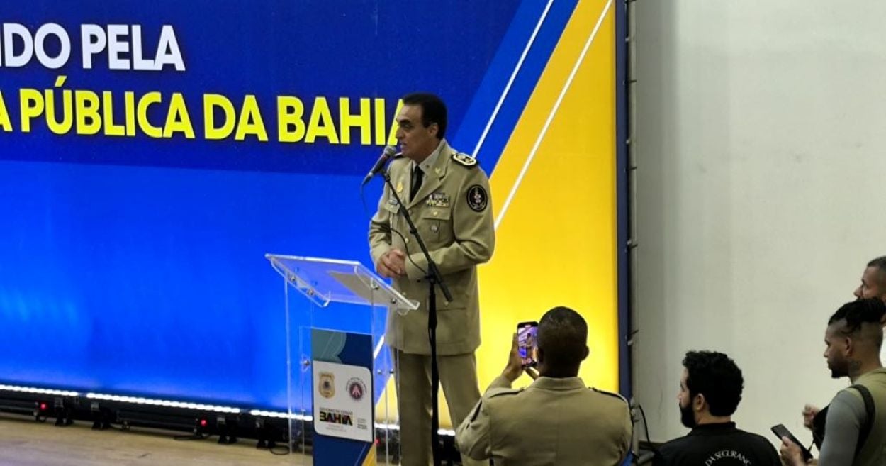 evento que anunciou a reestruturação da segurança pública da Bahia